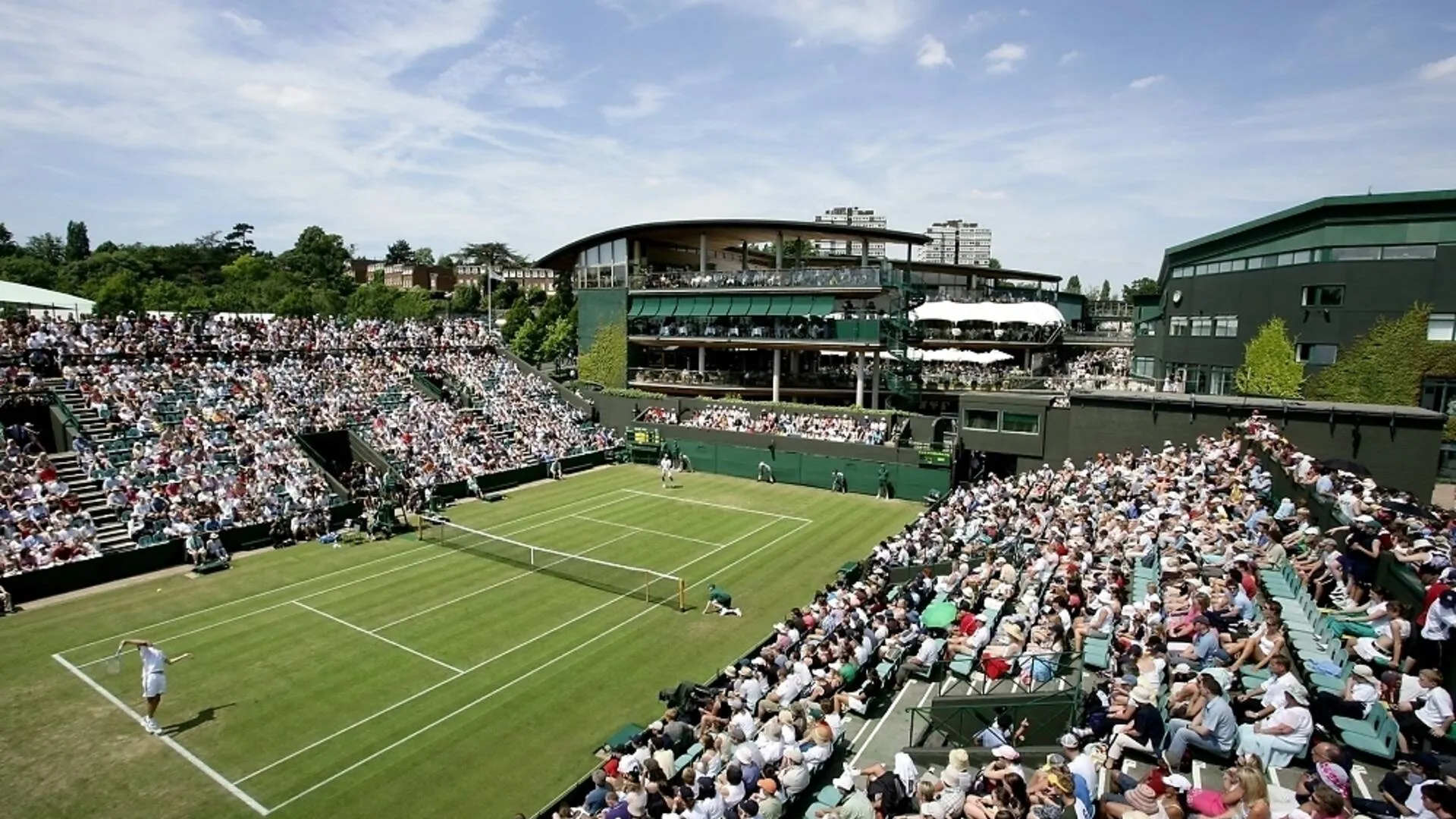 Wimbledon is the oldest tennis tournament in the world. It takes place in London and is famous for strawberries and cream.