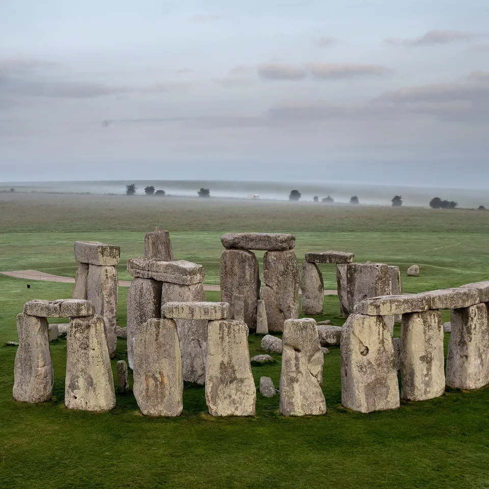 Stonehenge is a prehistoric stone monument in England. It is one of the most mysterious and famous landmarks in the world.